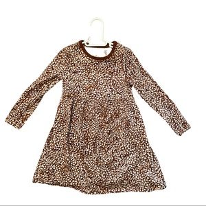 Old Navy Brown Patterned Cotton Dress